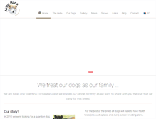 Tablet Screenshot of akita-dog.ro